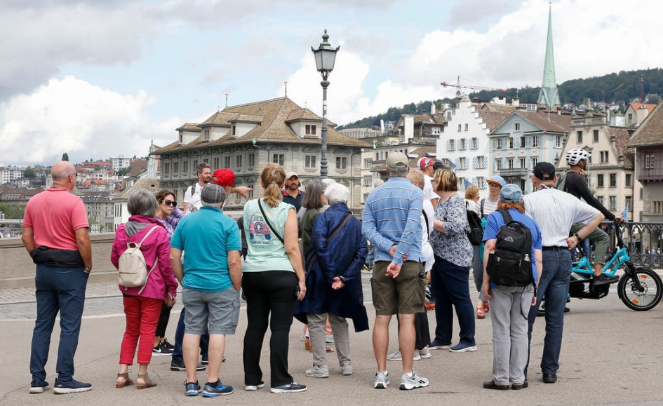 Fluks i turistëve amerikanë në Zvicër