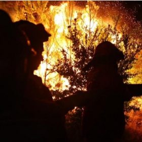 Stabilizohet situata me zjarret në Shëngjin, kalon rreziku për banesat e bizneset