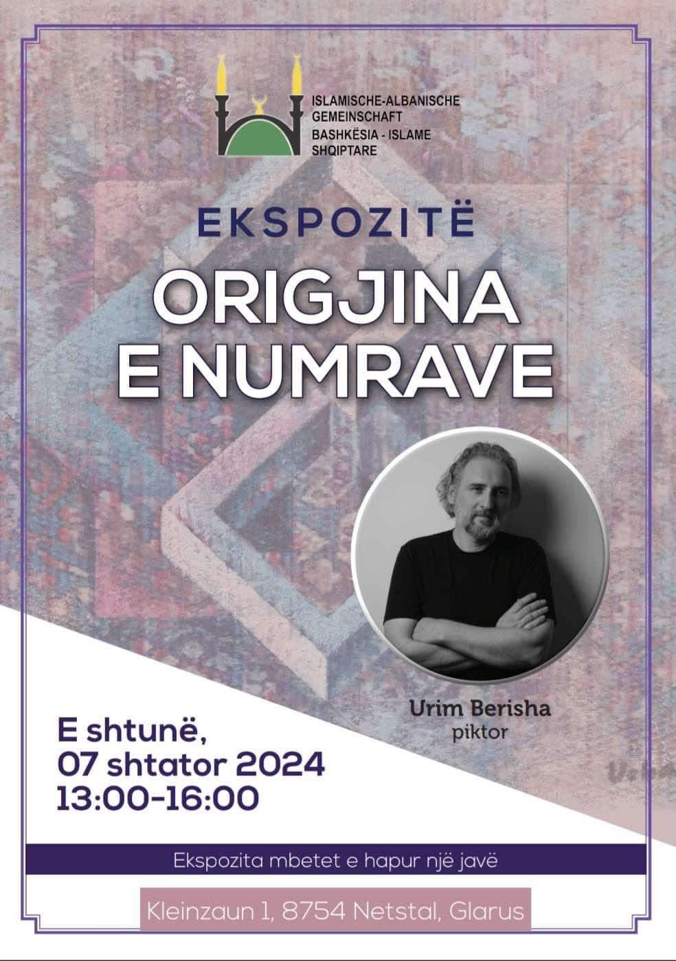 Zvicër: Ekspozitë nga Urim Berisha “Origjina e Numrave”