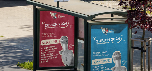 Cyrih: Në prag të edicionit të tretë të “Zurich Shqip Up Comedy Festival”