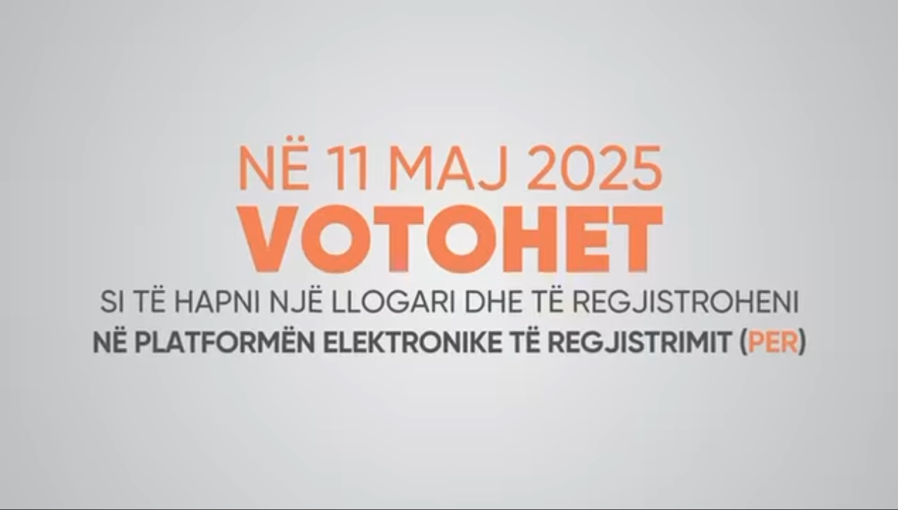 Njoftim lidhur me regjistrimin e diasporës për të votuar përmes Platformës Elektronike