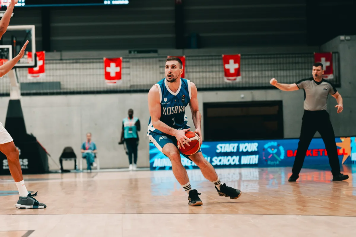 Kosova shpall listën për ndeshjen ndaj Zvicrës në basketboll