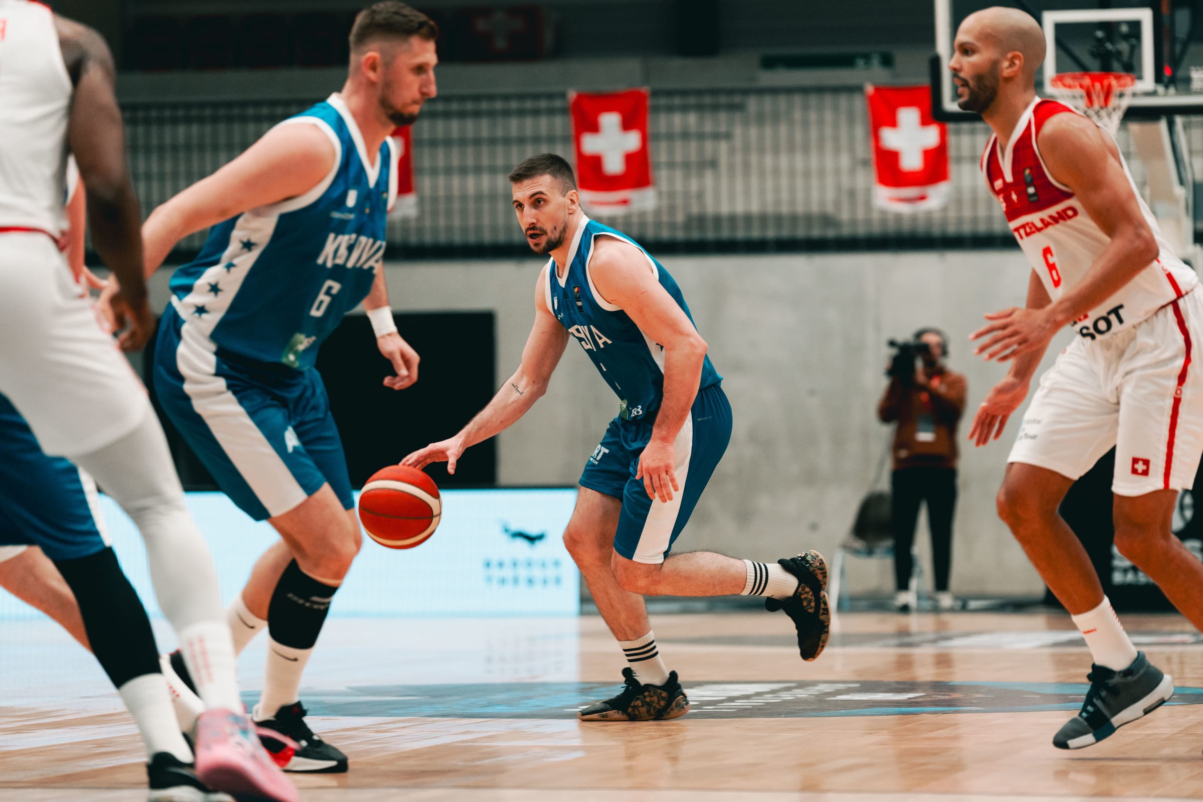 Kosova përballet sonte me Zvicrën në basketboll